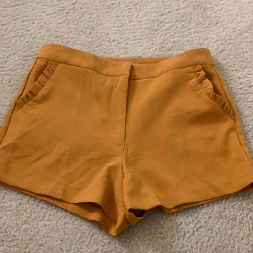 tan shorts